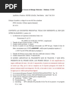 1 Examen Bgm Polimorfismo De Nucleotido Simple Gene