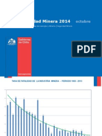 Accidentes Fatales Minería Chilena 2014