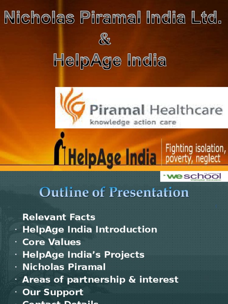 HelpAge India: Supporting Elders' Welfare | PDF | Economies | Business