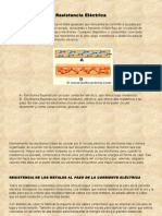 Resistencia Eléctrica y Caida de Tensión