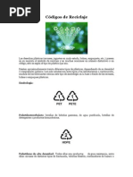 Códigos de Reciclaje