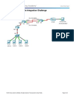 6.6.1.2 Packet Tracer - Skills Integration Challenge Instructions