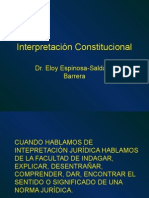 Interpretacion Constitucional 3 Eloy Espinosa-Saldana