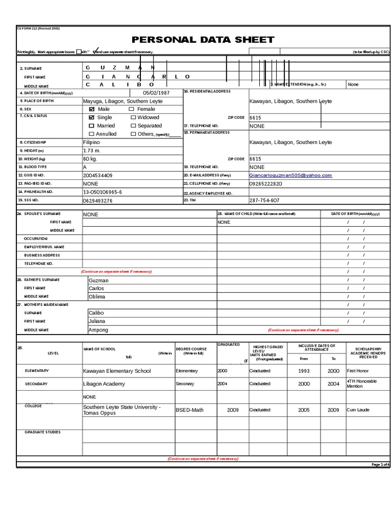 PDS 1 | PDF | Secondary School | Literacy