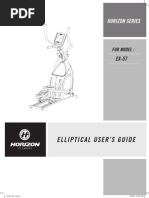 Elliptical TrainerEX 57