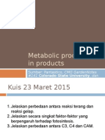 Secondary Metabolic Processes