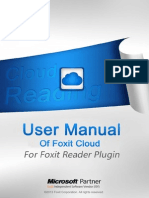 User Manual of Cloud Reading Plugin