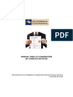 Manual de cv