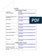 Nota Matematik Mathematics Form1 Tajuk Link: Whole Numbers