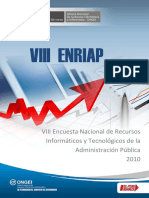 Analisis Encuesta VIII ENRIAP 2010
