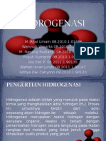 Hidrogenasi Dalam Kimia Organik