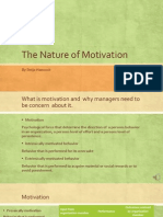 The Nature of Motivation PP