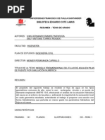 Modelo Tridimensional Del Flujo en Pilas de Puente 01 PDF