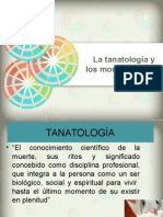 Tanatologia y Los Momentos Del Tanatólogo