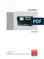 Product Manual - Barco (Folsom) - ScreenPro-II