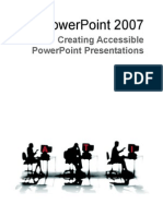 Creating Accessible Powerpoint Presentations