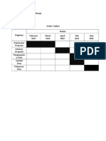 Time Table