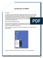 Introduction to Ansys