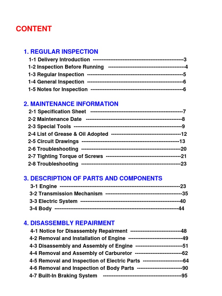 TGB Service Manual - 101S (BH1) - 303R-50 (BR1) - Delivery 50 (BK1) | Belt  (Mechanical) | Transmission (Mechanics)