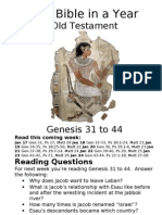 11 OT Genesis 31 To 44