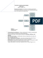 Ch4 Theory of Metal Machining