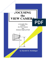 Focusing The View Camera