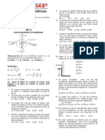 MOVIMIENTO VERTICAL Y PROYECTILES