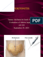 Peritonitis