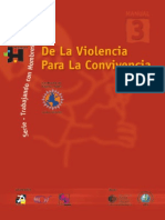 Dela Violencia Para La Convivencia