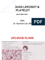 Gangguan Lekosot & Platelet