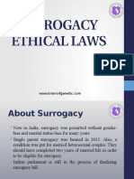 Surrogacy Ethical Laws