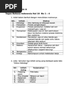 Download Tugas Bahasa Indonesia Kelas XI 11 Halaman 6-10 No 1-4 by CumaMenghilangSebentar SN261129458 doc pdf