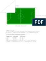 Dimensiones Oficiales Cancha Fútbol 5