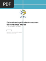 Estimativa Da Potencia Dos Motores