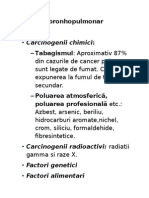 Cancerul bronhopulmonar