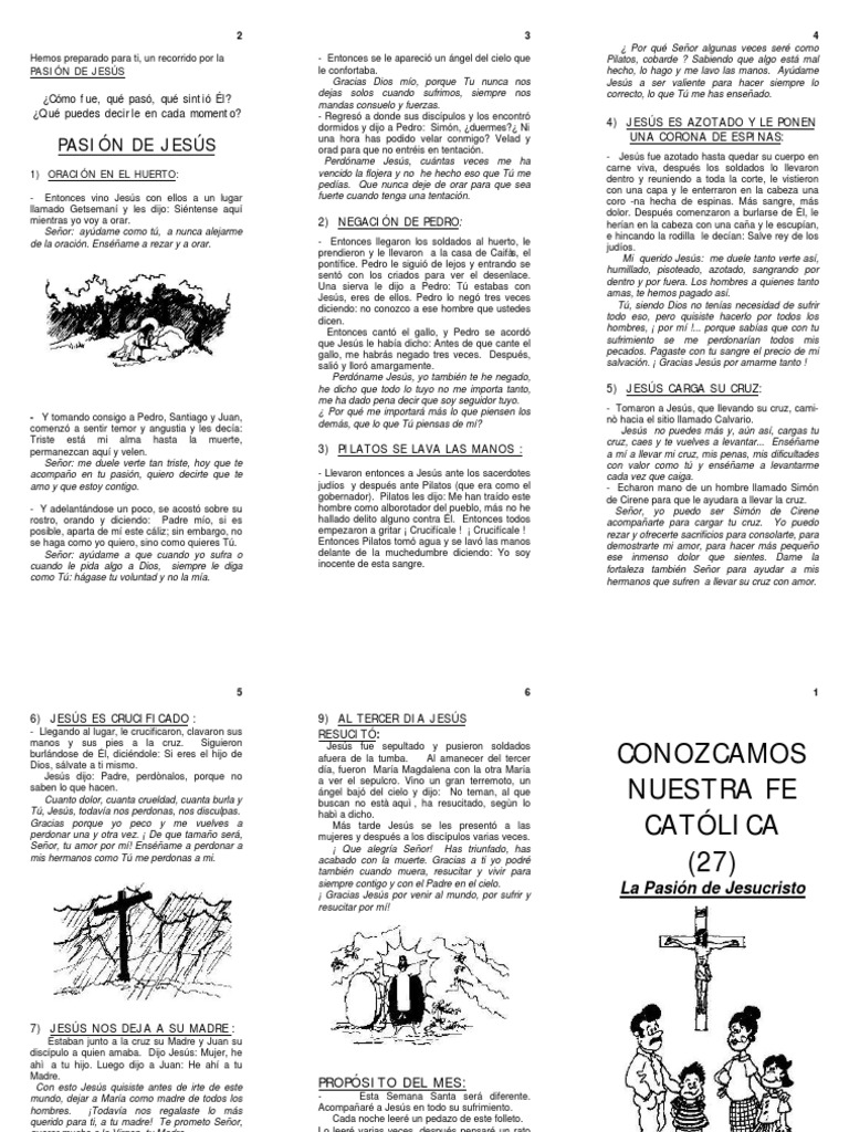 Reflexiones sobre la Pasión de Jesús | PDF | Poncio Pilato | Jesús