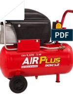 Manual  Ar Schulz Air Plus CSA 8.3 25 L - CSA 8.5 25 L