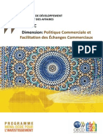 Dimension I.4 Politique Commerciale Et Facilitation Des Echanges Commerciaux Avec Couverture