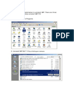 Please Follow The Guide Below To Uninstall SAP. There Are Three Programs To Completely Uninstall SAP 710