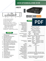 A-462/TA-462X T: 4Ch Standalone DVR