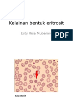 Kelainan Bentuk Eritrosit