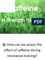Effects of Caffeine in Resistance-Training