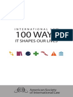 International Law - 100 Ways It Shapes Our Lives (ASIL Booklet)