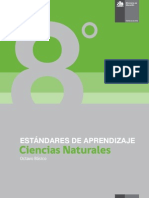 Estándares de Aprendizaje Ciencias Naturales 8° Básico