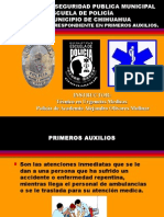 Curso de Primer Respondiente Revisado