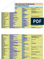 ABC da Recolocação Profissional: Lista de Empresas e Sites para Enviar Currículo