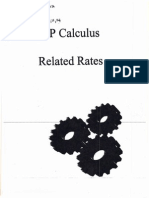 Related Rates Packet