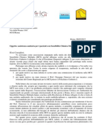 Lettera Delle Associazioni Alla Regione Lazio - 2015 - PUBBL PDF