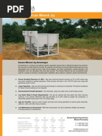 Savana Mining Pan-American Mineral Jig