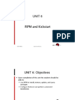 Unit06 (Rpm and Kickstart)